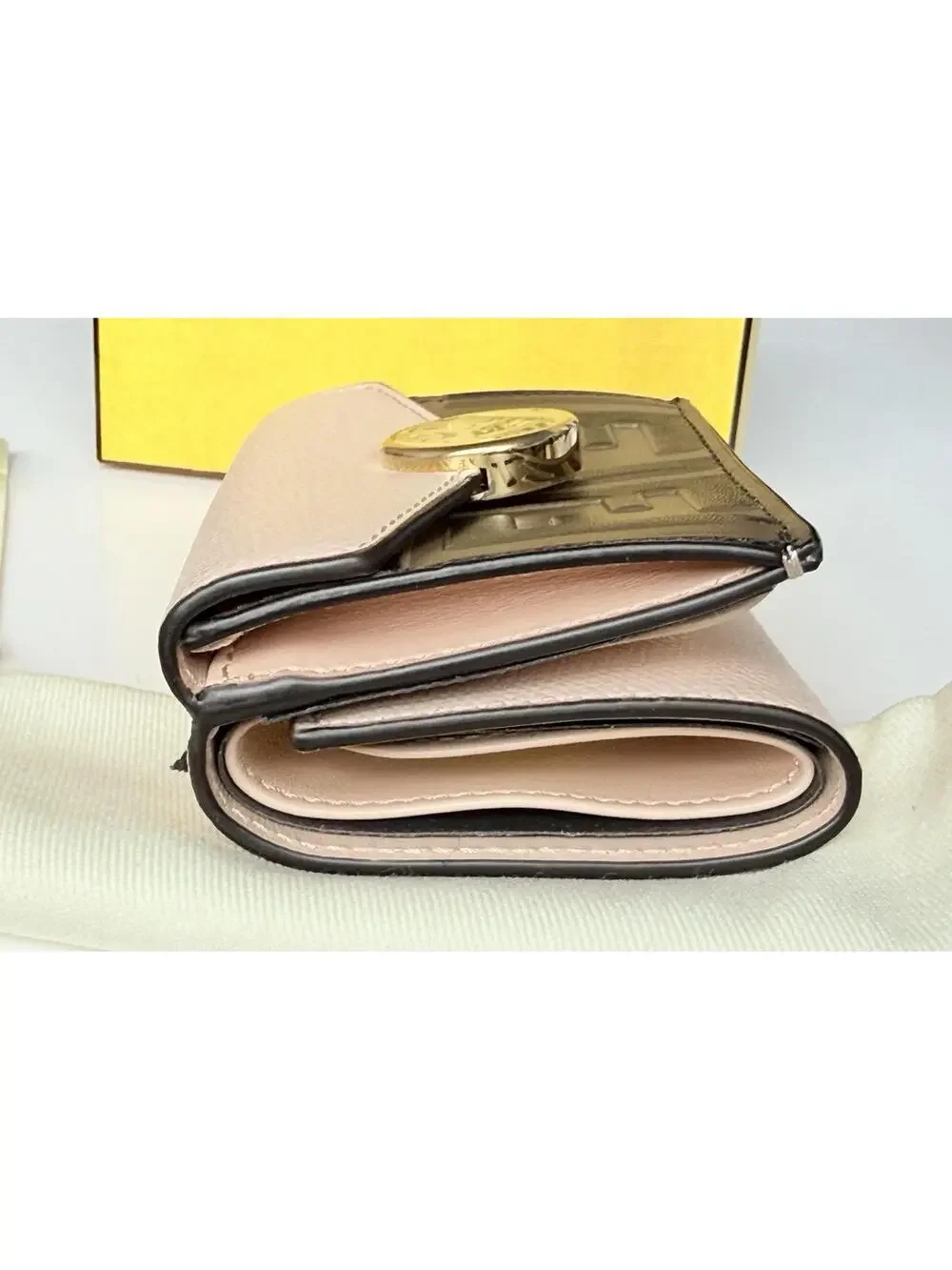 New Auth Fendi Zucca Leather Mini #273690F28B